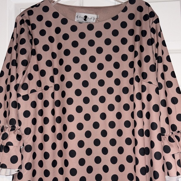 NWT! Dainty Jewells XXXL polka dot dress - Picture 2 of 2